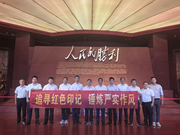 宿州公司党支部开展“状畎红色印记 磨炼严实作风”主题党日活动