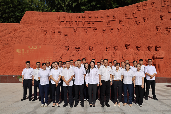 光影铭刻历史，，初心映照未来——六安公司党总支开展主题党日活动