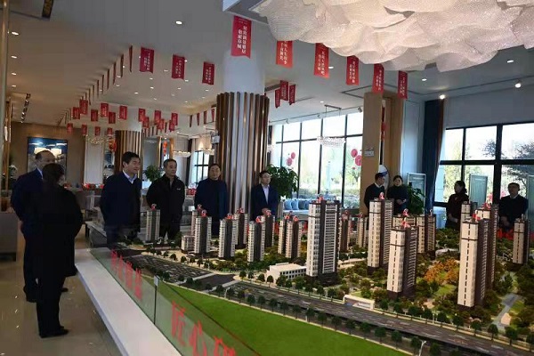 省尊龙时凯集团外部董事调研徽盐地产六安项目、霍邱项目