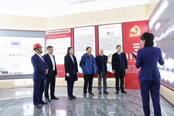 刘超、、余保山调研徽盐地产集团霍邱、、六安项目